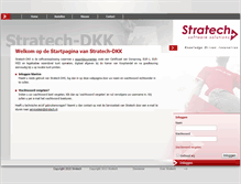 Tablet Screenshot of dkk.stratech.nl